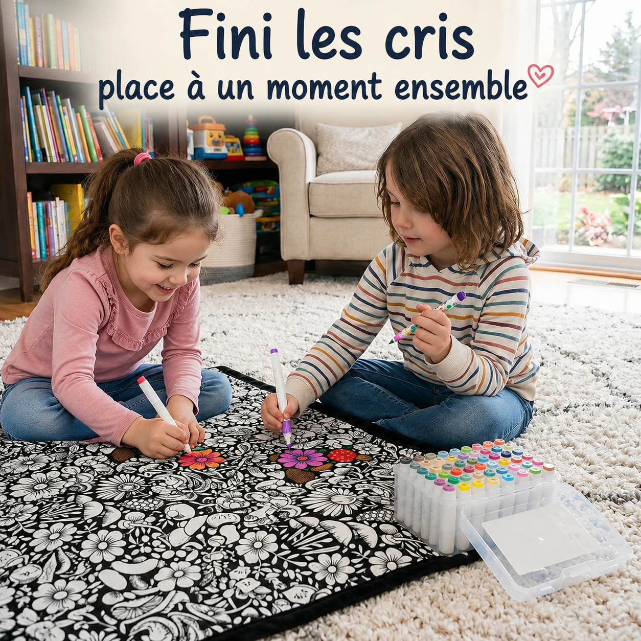 ColoriPlaid pour un coucher tout en douceur