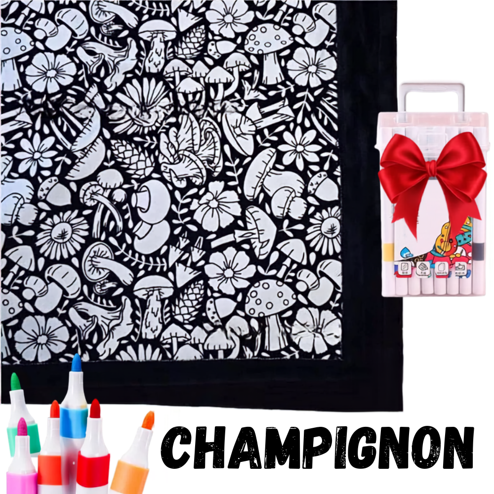 ColoriPlaid pour un coucher tout en douceur
