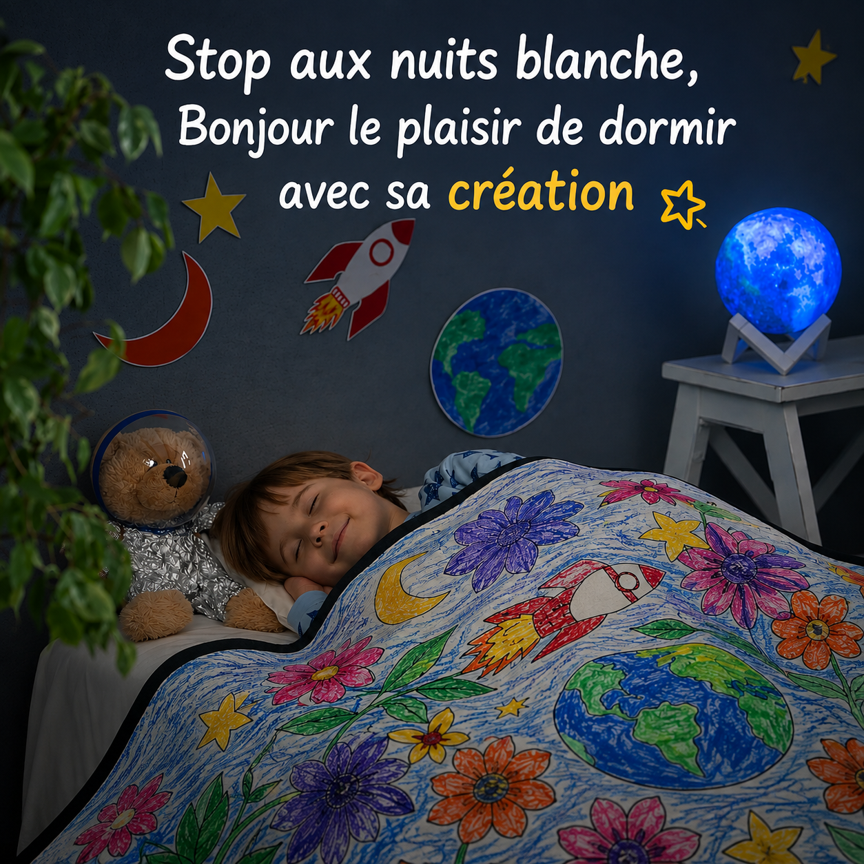 ColoriPlaid pour un coucher tout en douceur