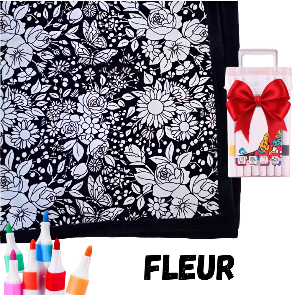 ColoriPlaid pour un coucher tout en douceur