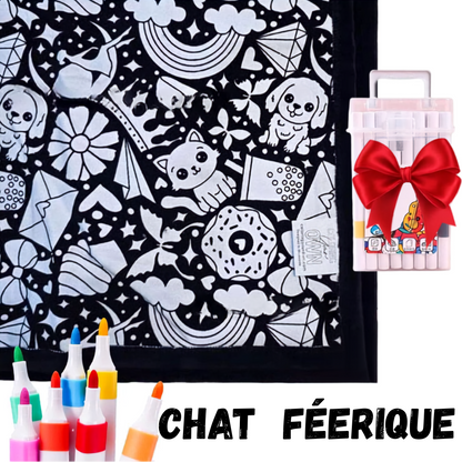 ColoriPlaid pour un coucher tout en douceur